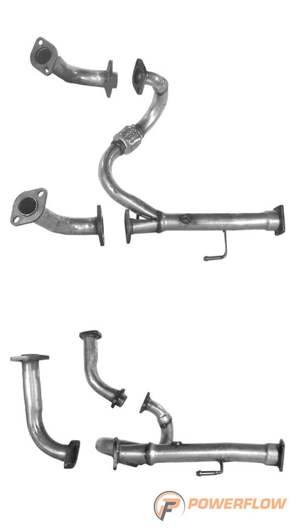Powerflow Isuzu / Opel / Vauxhall Front Pipe Sports Cats – PFC70071 product image 2
