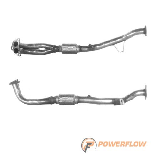 Powerflow Mitsubishi Front Pipe Sports Cats – PFC70164 product image