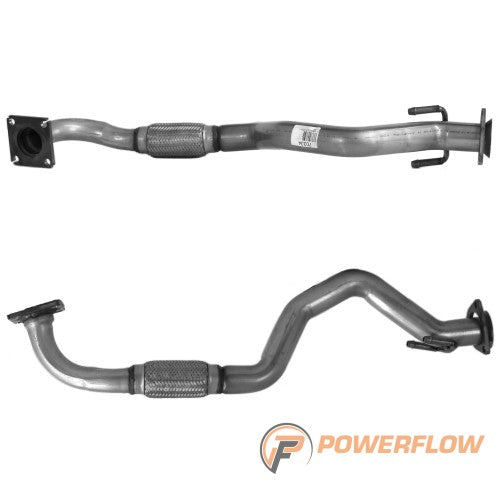Powerflow Volkswagen / SEAT Front Pipe Sports Cats – PFC70334 product image