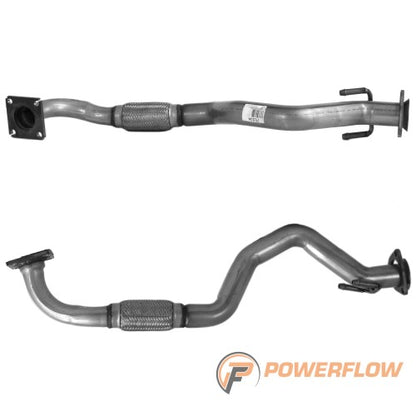 Powerflow Volkswagen / SEAT Front Pipe Sports Cats – PFC70334 product image