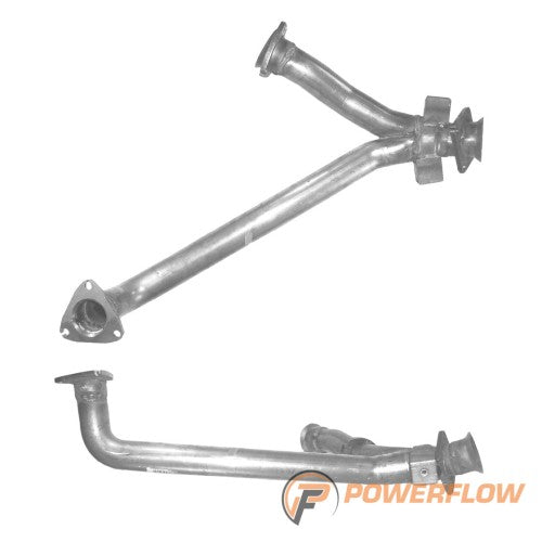 Powerflow Audi A6 Mk.1 Manual Front Pipe Sports Cats – PFC70438 product image