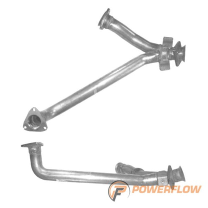 Powerflow Audi A6 Mk.1 Manual Front Pipe Sports Cats – PFC70438 product image