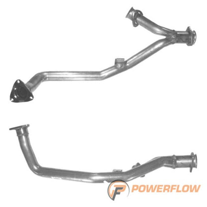 Powerflow Audi Cabriolet Manual Left Side Front Pipe Sports Cats – PFC70441 product image