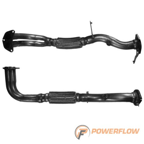 Powerflow Mitsubishi / Volvo Front Pipe Sports Cats – PFC70484 product image