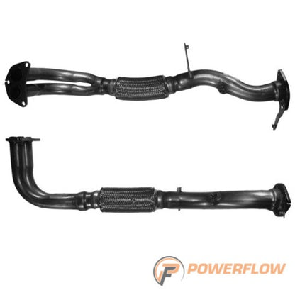 Powerflow Mitsubishi / Volvo Front Pipe Sports Cats – PFC70484 product image