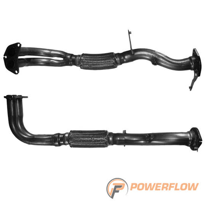 Powerflow Mitsubishi / Volvo Front Pipe Sports Cats – PFC70484 product image 2