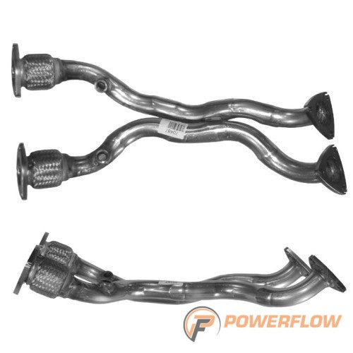 Powerflow Audi / Volkswagen Front Pipe Sports Cats – PFC70487 product image