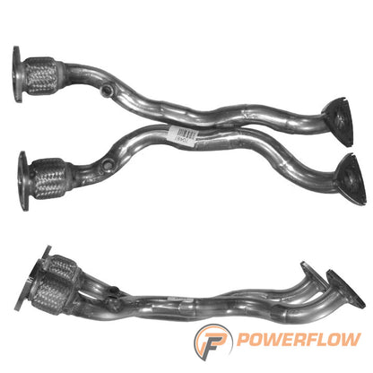 Powerflow Audi / Volkswagen Front Pipe Sports Cats – PFC70487 product image 2