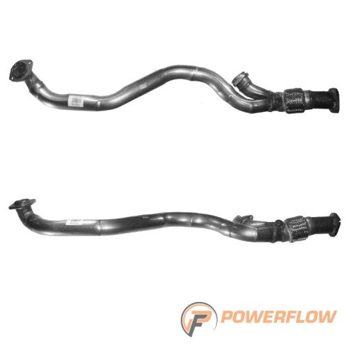 Powerflow Alfa Romeo 156 Long Front Pipe Sports Cats – PFC70510 product image