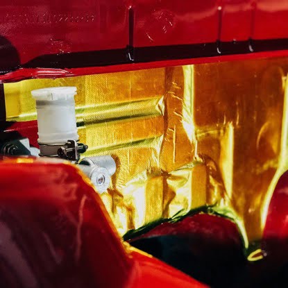 Gold Heat Tape Reflective Adhesive Sheets-2