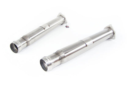 QuickSilver Aston Martin V12 Vantage Secondary Catalyst Replacement Pipes (2009 on) – AS572S