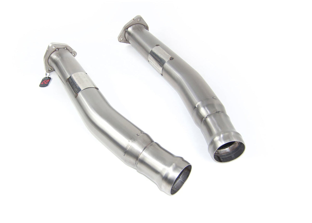 QuickSilver Aston Martin V8 Vantage Secondary Catalyst Replacement Pipes (2011-18) – AS754S