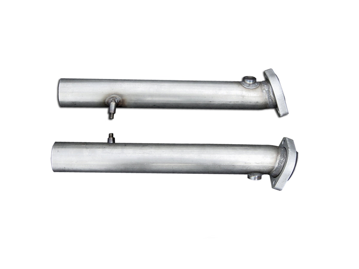 QuickSilver Ferrari 348 Stainless Steel Catalyst Replacement Pipes (1990-94) – FE058S
