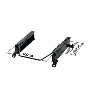 Bride Seat Rail - RB - E50 Elgrand RH - N201RB