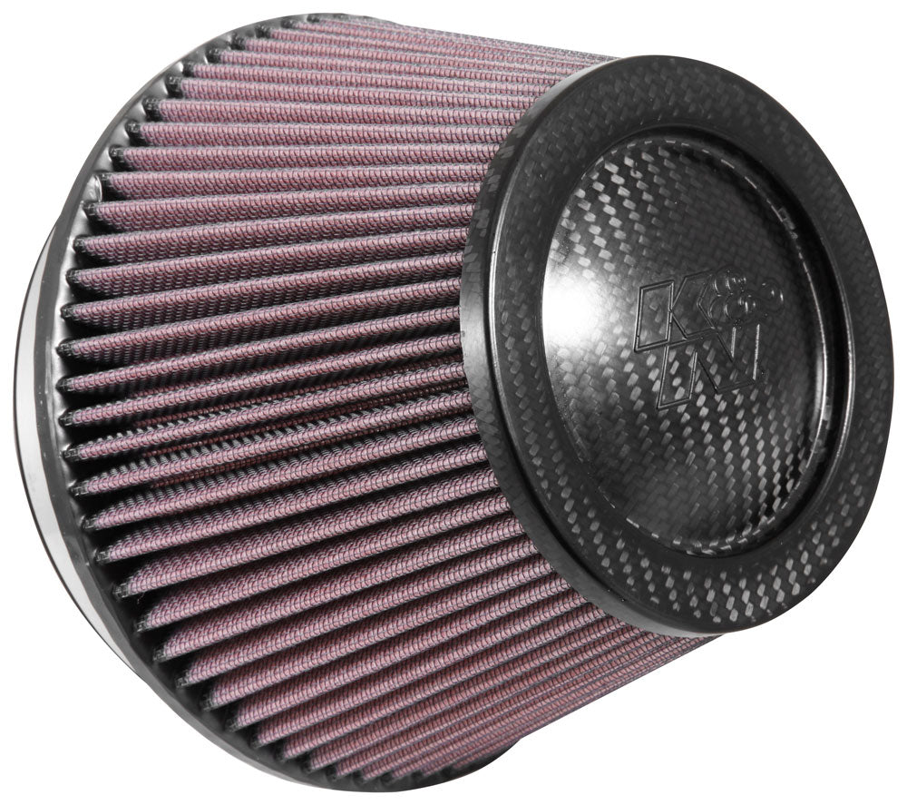 K&N Universal Air Filter - Carbon Fiber Top-4