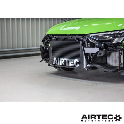 AIRTEC Motorsport Intercooler for Audi RS3 8Y - Green AIRTEC Logo - ATINTVAG43-422495