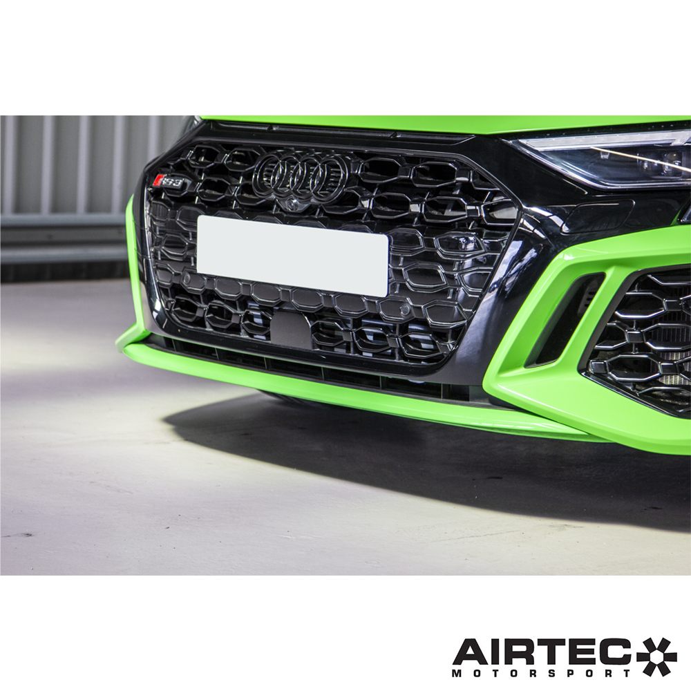 AIRTEC Motorsport Intercooler for Audi RS3 8Y - Green AIRTEC Logo - ATINTVAG43-422495