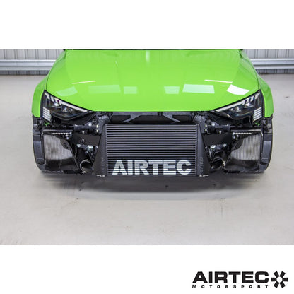 AIRTEC Motorsport Intercooler for Audi RS3 8Y - Green AIRTEC Logo - ATINTVAG43-422495
