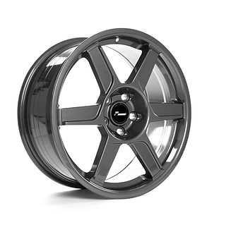 RacingLine VWR R-06 18x8.5 ET44 5x112 alloy wheel in gloss gunmetal grey, SKU VWR610401