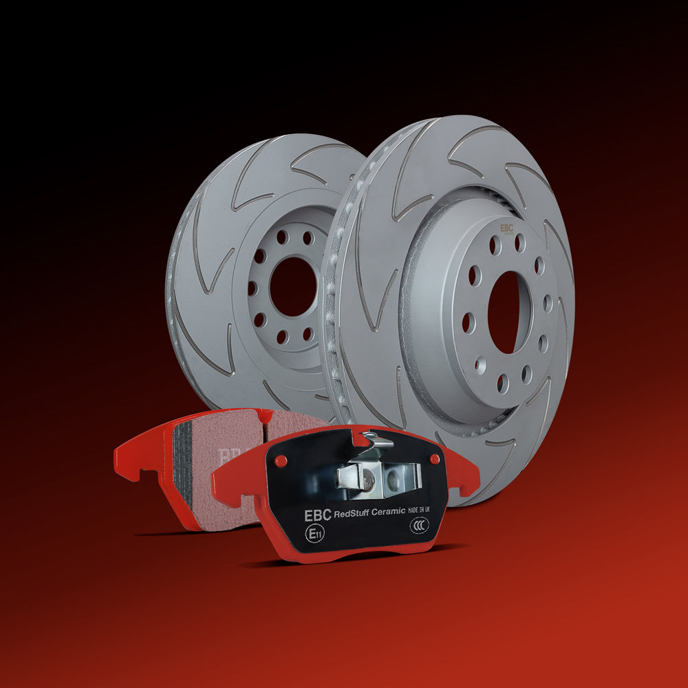 EBC Front Disc and Brake Pad Kit (Red Brake Pads + BSD Disc)-11 - PD17KF012