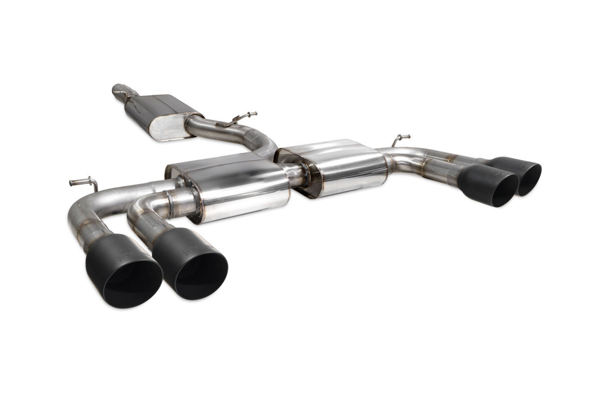 S3 Saloon 8V Resonated cat/gpf-back system without valves-2