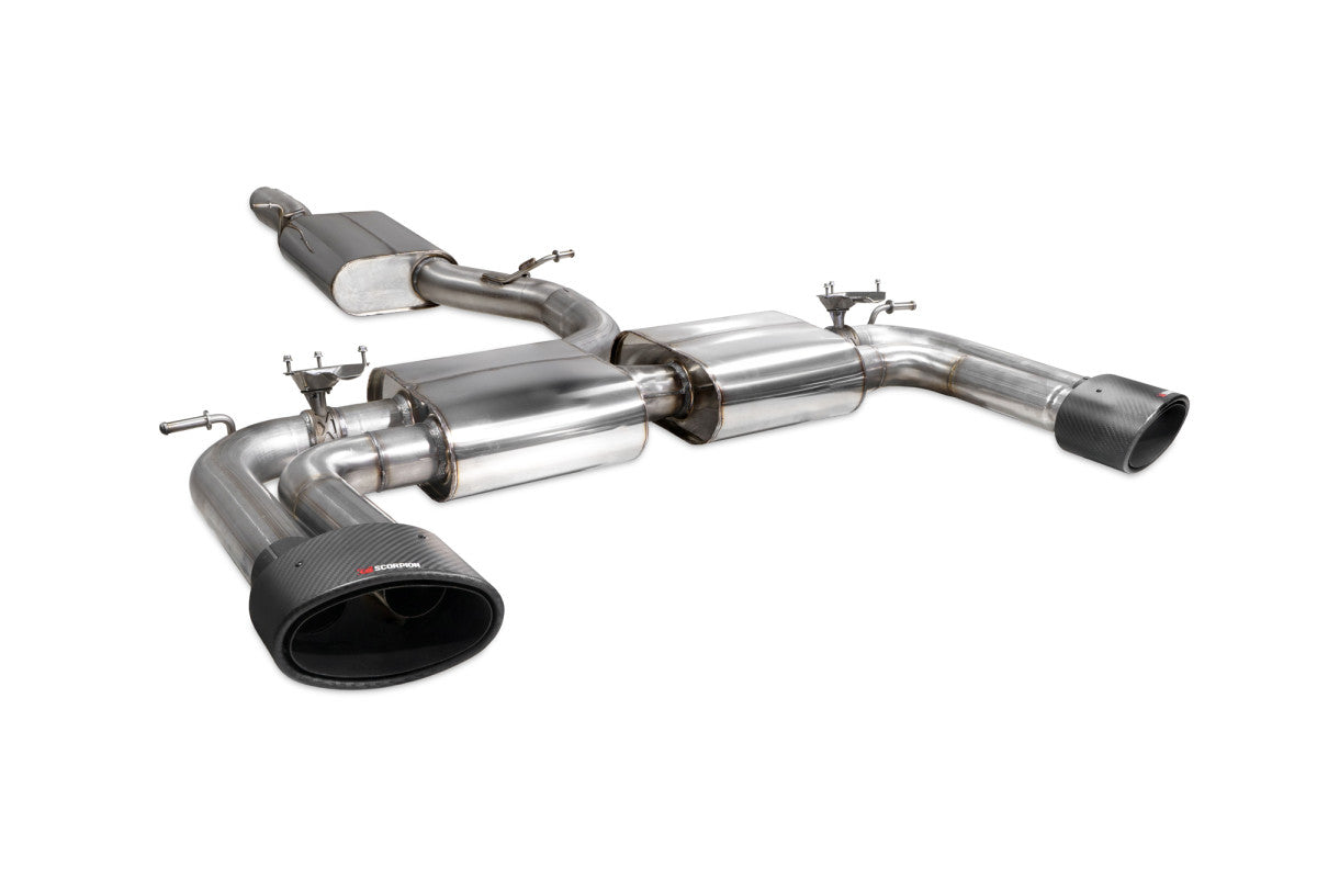 S3 Saloon 8V Resonated cat/gpf-back system with valves-1