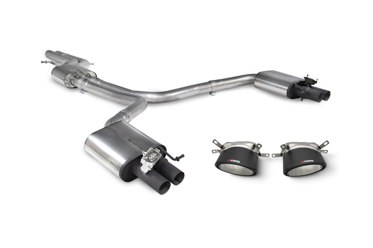 RS7 C7 Resonated half system with trims