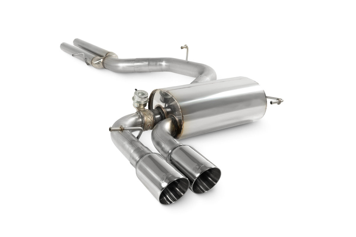 RS3 8P Non-resonated secondary cat-back system-1