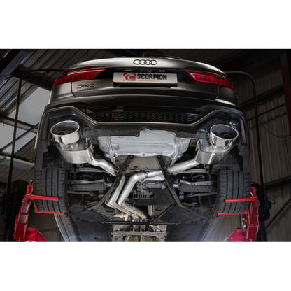 Scorpion Audi RS6 C8/RS7 C8 Valved EVO Half System — SAUS129