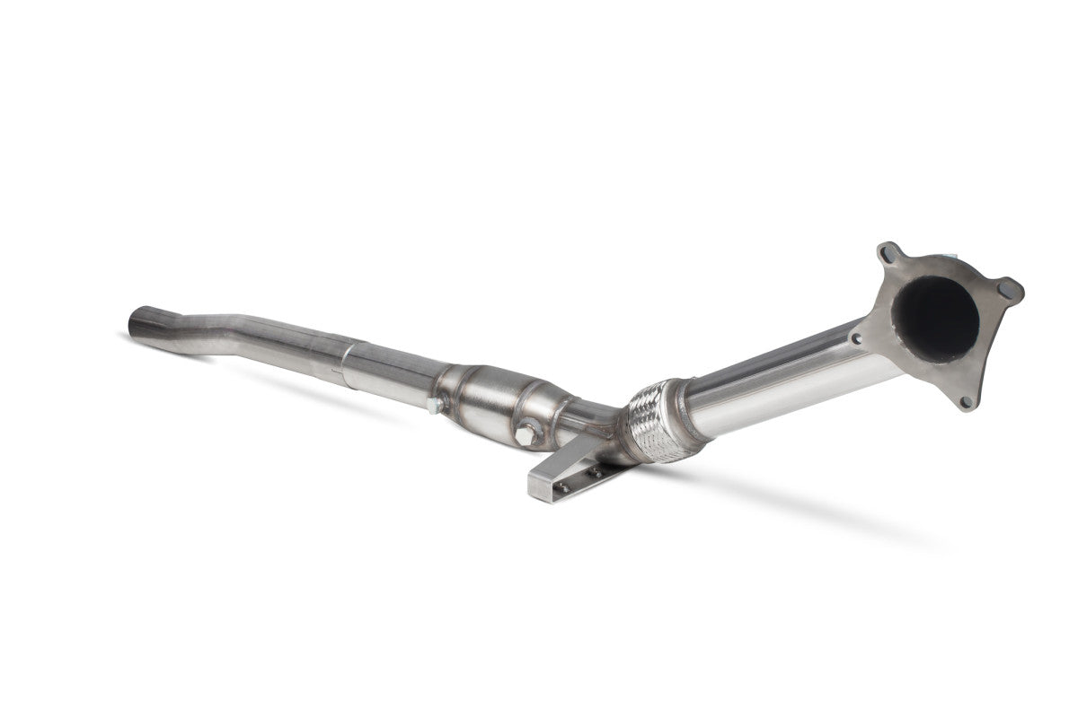 S3 8P Downpipe with a high flow sports catalyst