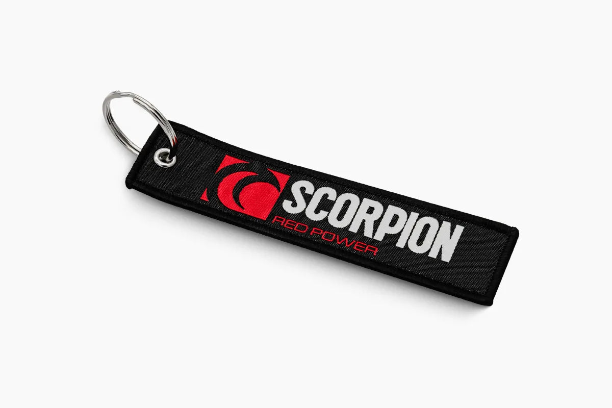 Scorpion Flight Tag Keyring