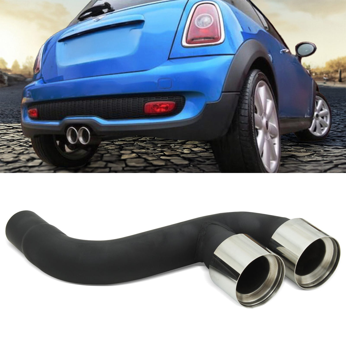 Gravity Performance JCW Style Exhaust Conversion - Mini Cooper R56 06-14