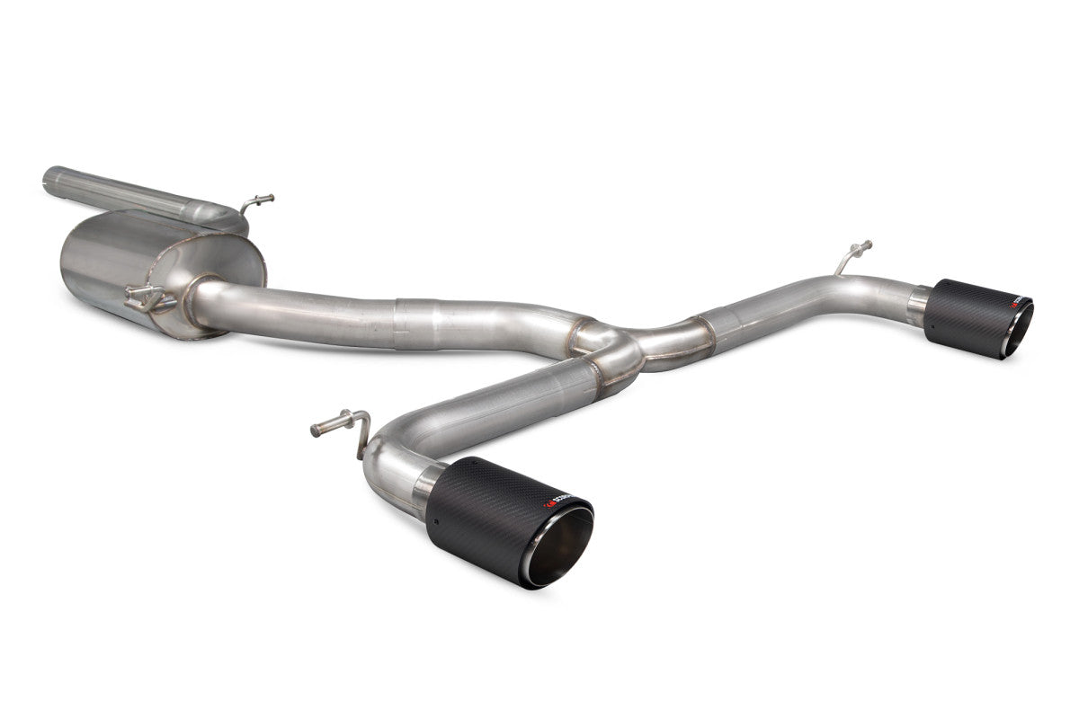 Golf MK7 Gti Non-resonated cat-back system-3