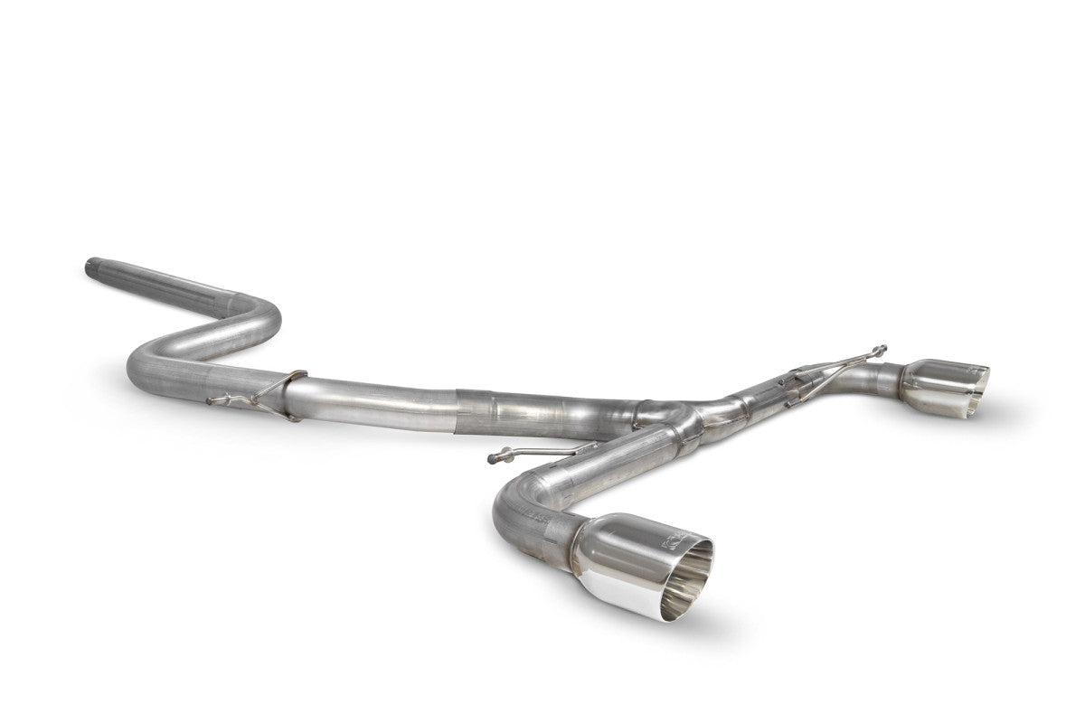 Scirocco R Non-resonated Predator Cat-back System-3