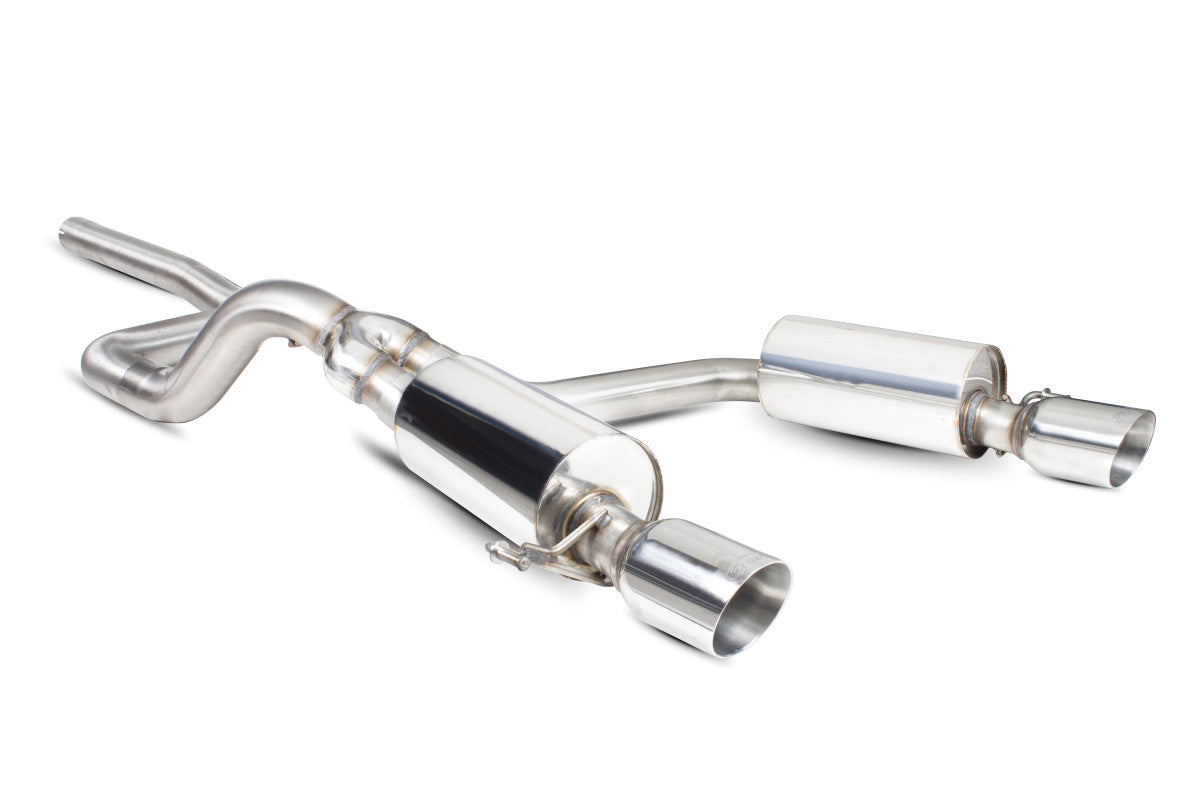 Corsa D VXR/Nurburgring Non-resonated cat-back system