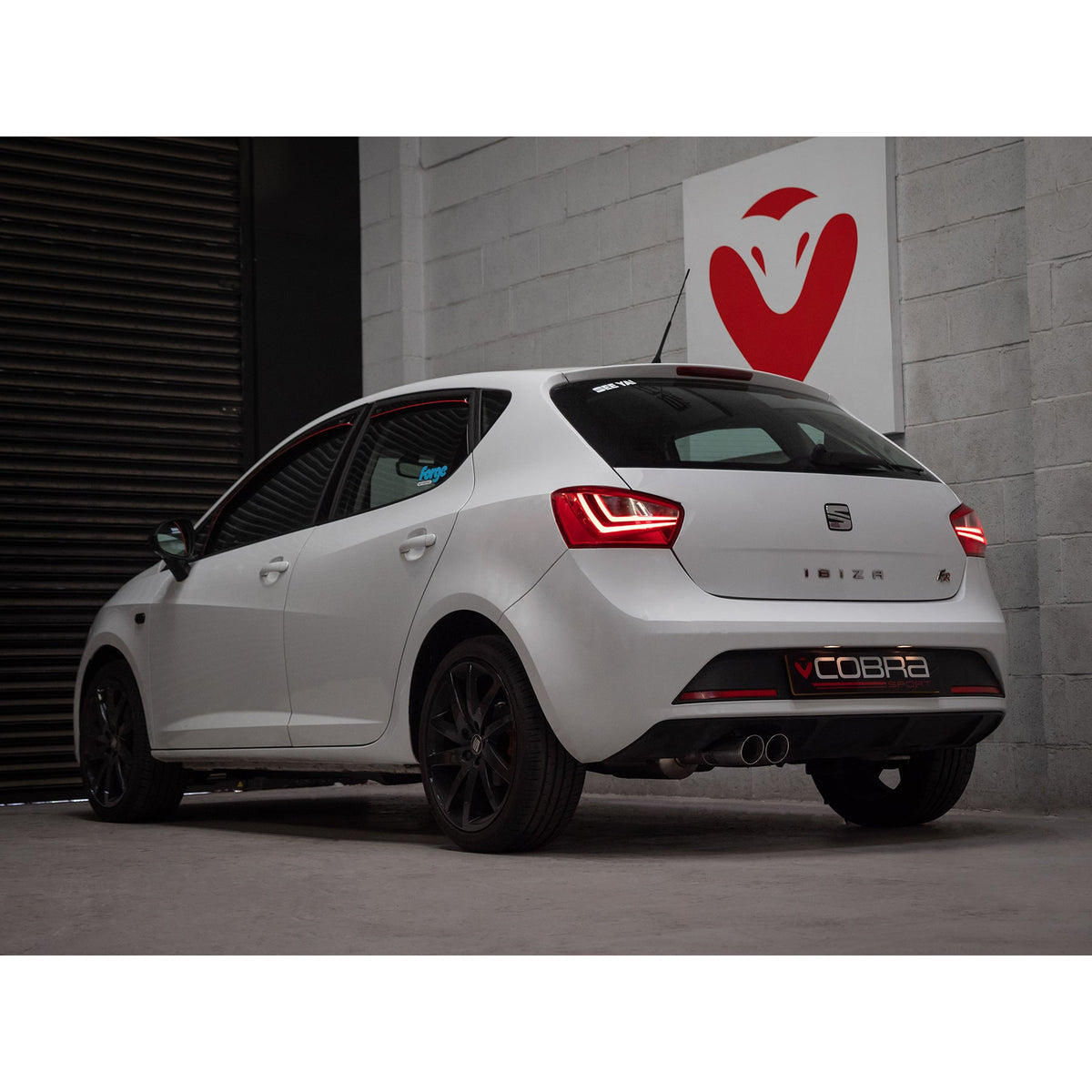 Cobra Exhausts Seat Ibiza FR 1.2 TSI (15-17) Cat Back Performance Exhaust-2