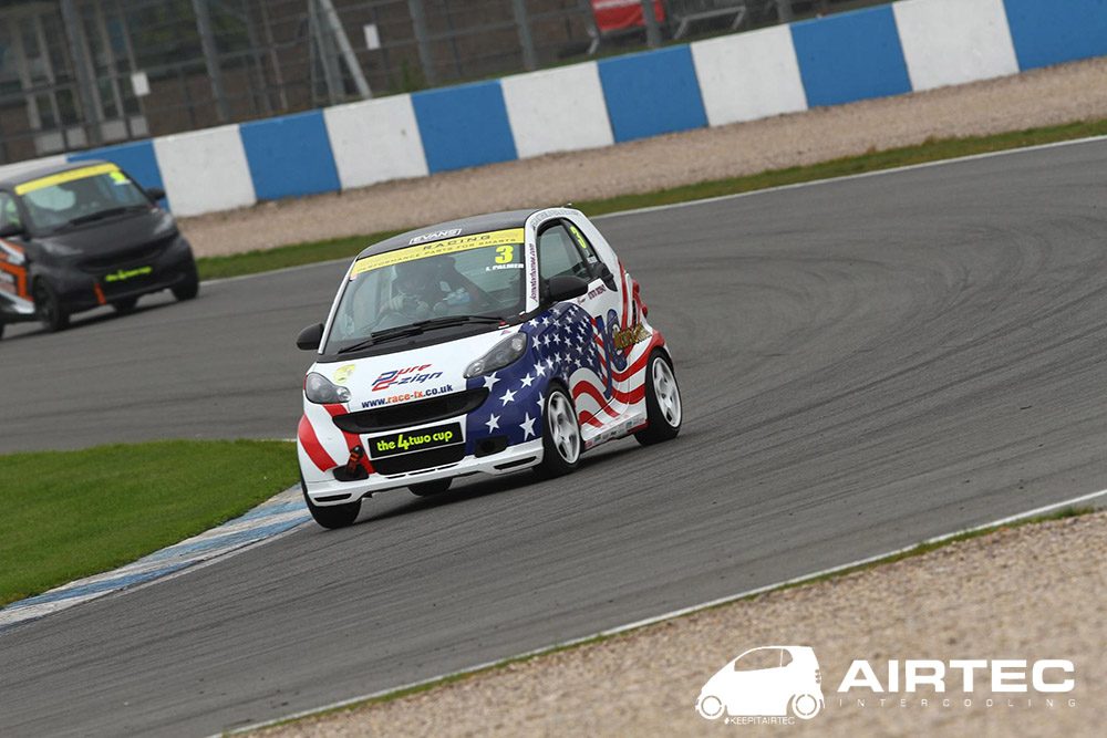 AIRTEC Motorsport Intercooler Upgrade for Smart 451 - Blue AIRTEC Logo - ATINTMB01-412039