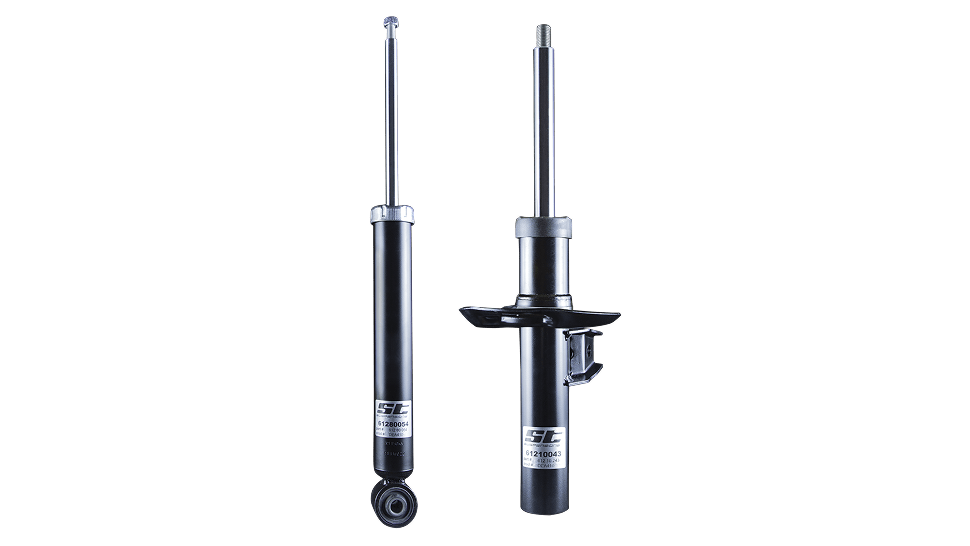 ST Rear Shock Absorber - Audi A3 (8L) Frontantrieb / 2WD 09/96-04/03 - 61W10028