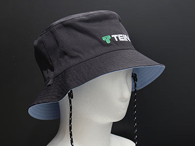 TEIN reversible bucket hat showing the light blue side (TN003-006).