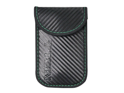 Carbon-pattern TEIN smart key case (TN031-002).