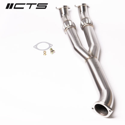 CTS Turbo Y-pipe/Mid-pipe for Nissan R35 GT-R - CTS-EXH-TP-0015