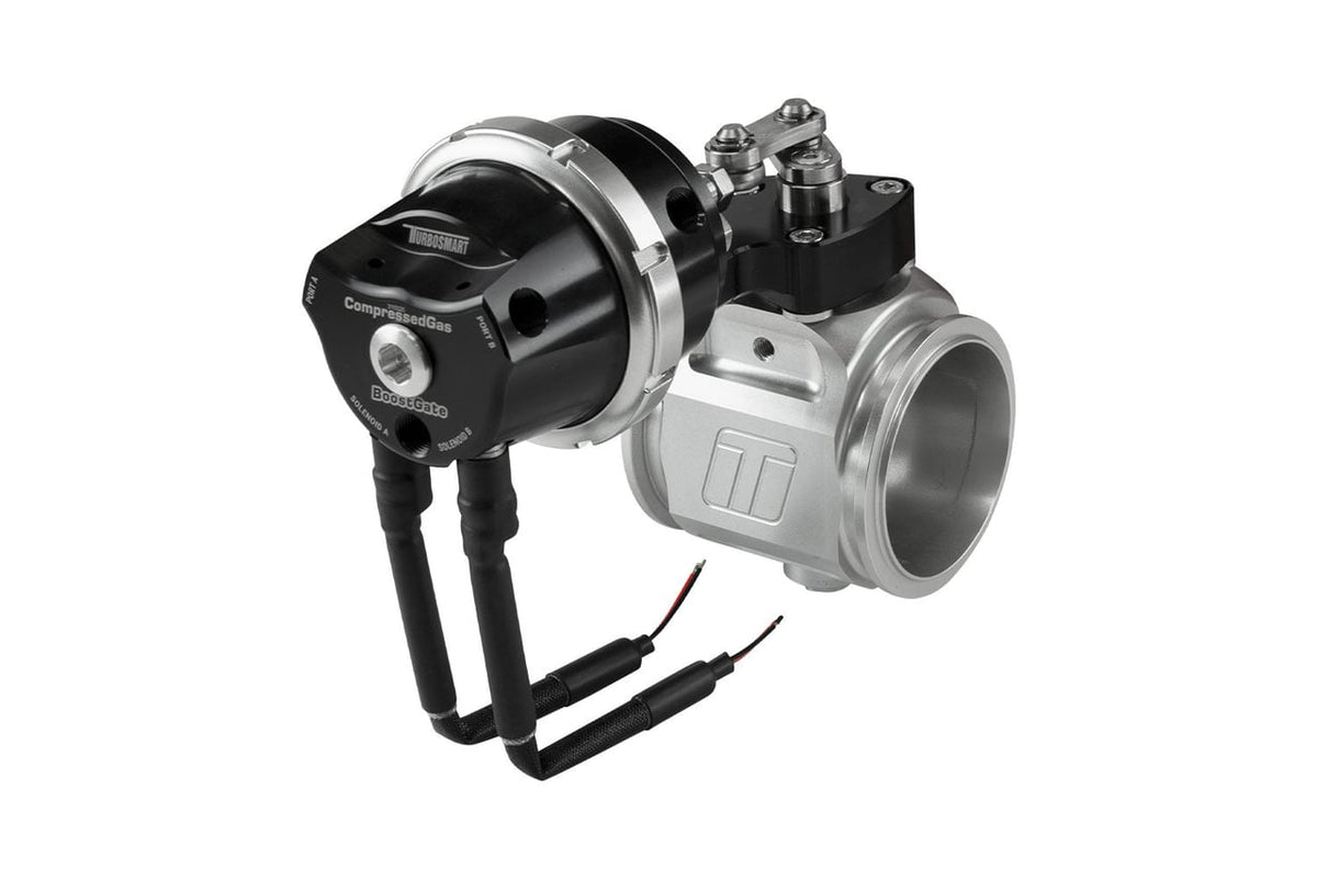 Turbosmart PBG50CG Boostgate Compressed Gas (Solenoid) 7PSI Black TS-0265-1252 | TS-0265-1252