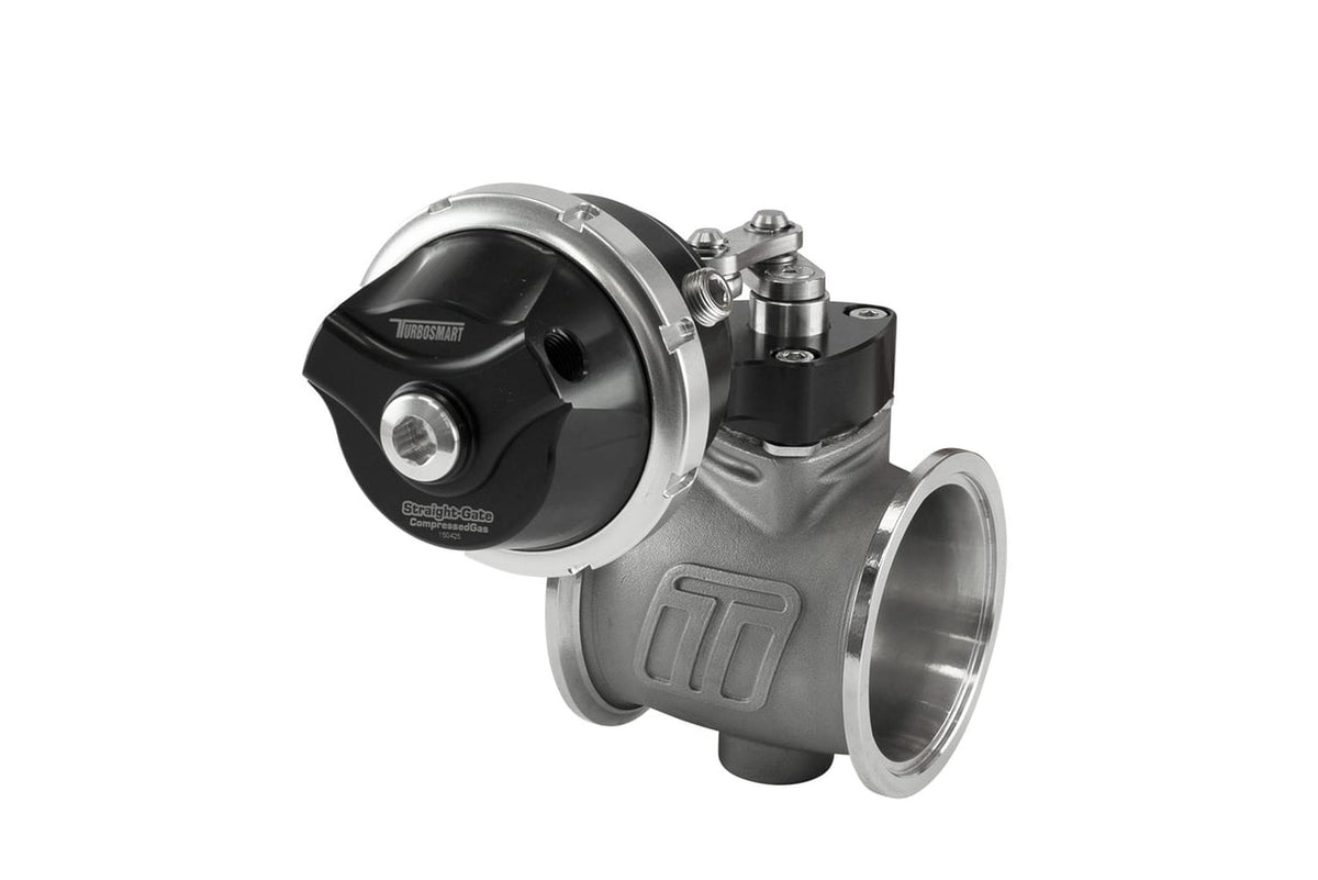 Turbosmart PSG50CG Pneumatic StraightGate50 Compressed Gas 7psi Black TS-0565-1242 | TS-0565-1242