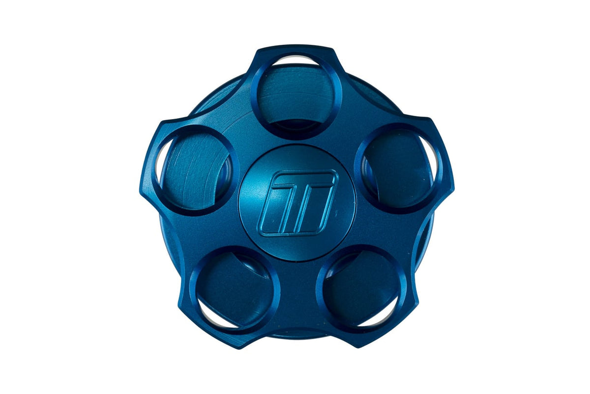 Turbosmart Oil Cap - M35x4 -Ford/Mazda - Blue TS-0891-0171 | TS-0891-0171