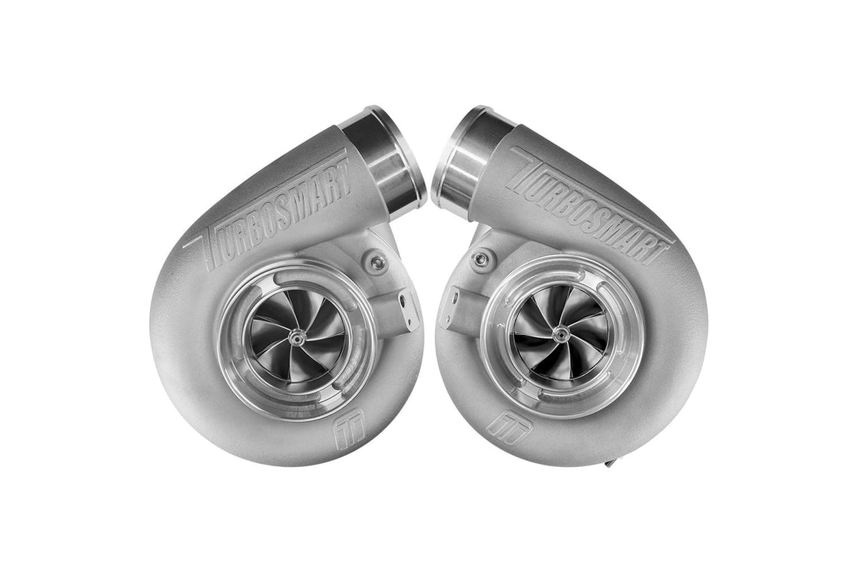 Turbosmart Mirror Twin Turbo Package - TS-1-7675C V-Band 0.96AR Oil Cooled Turbos TS-1-7675C-VB096E-MT | TS-1-7675C-VB096E-MT