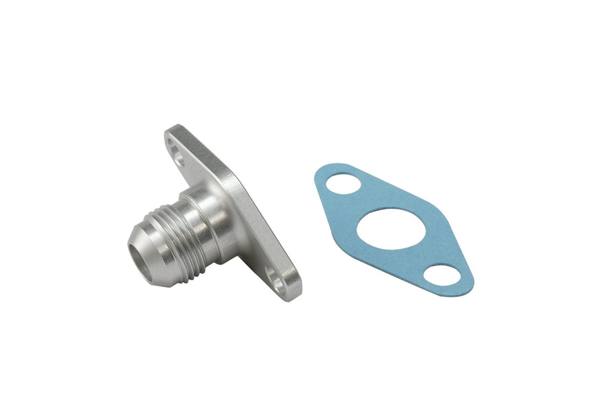 Turbosmart 50.8mm 10AN Oil Drain Silver TS-199-3009 | TS-199-3009