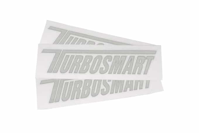 Turbosmart TS Car Decal - White 200mm x 45mm TS-9007-1021 | TS-9007-1021