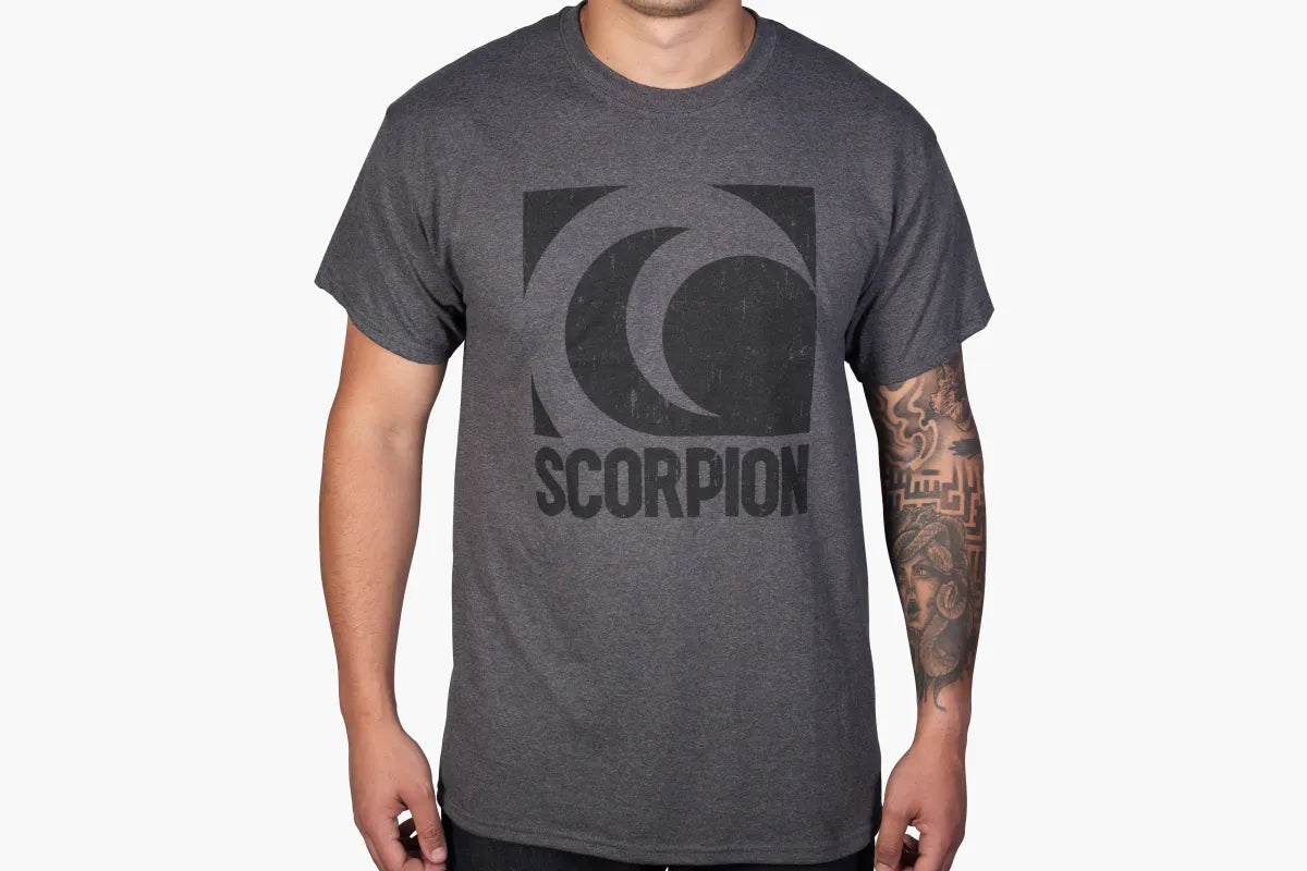 Scorpion Heavy Cotton Classic Fit T-Shirt, Tweed