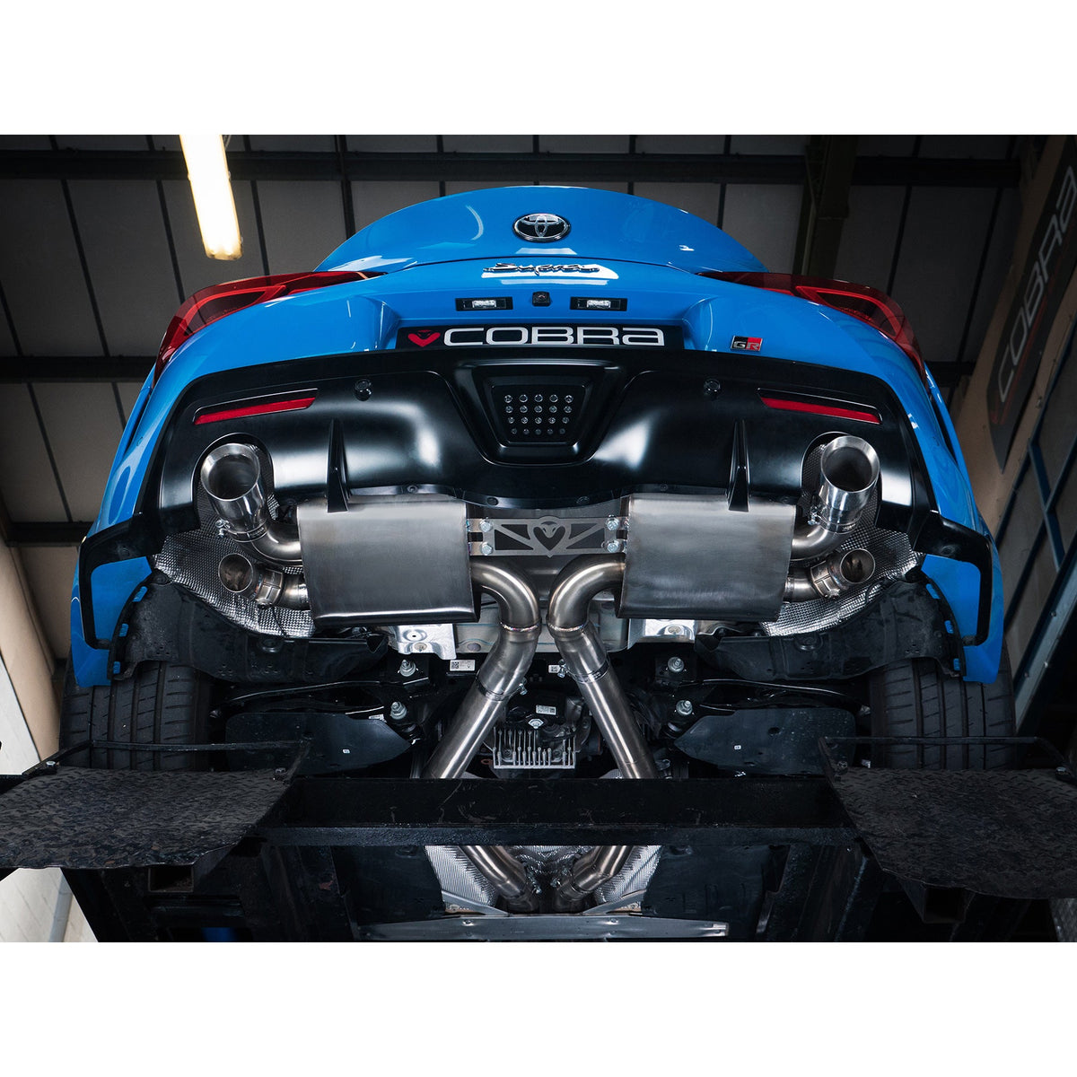 Cobra Exhausts Toyota GR Supra (A90 Mk5) Valved GPF/PPF Back Performance Exhaust-2