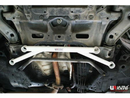 Ultra Racing Braces Honda Jazz – Front Lower Bar / Front Member Brace - UR-LA4-2064